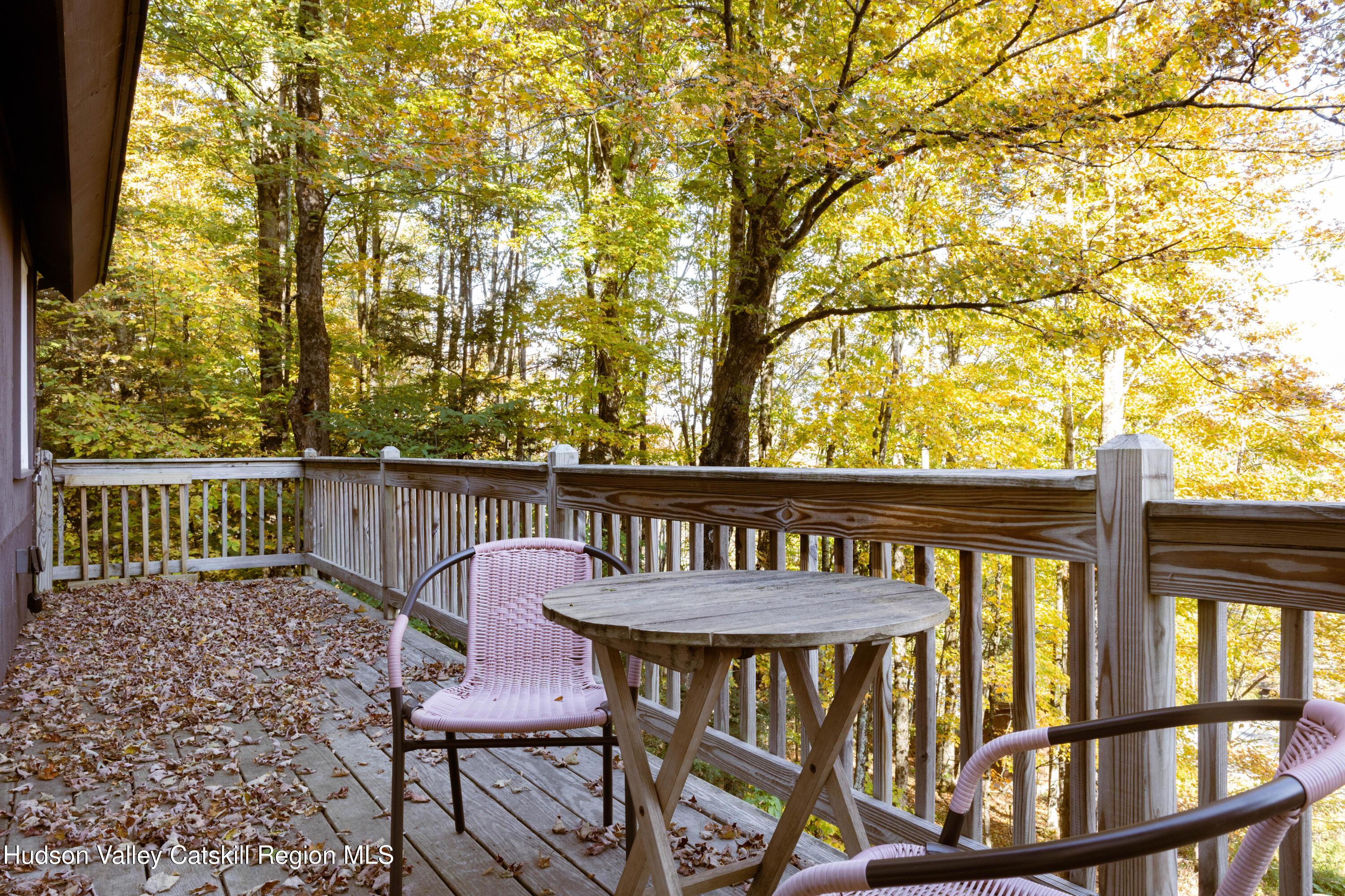 6 Clearview Road Hunter, NY 12442 - Photo 16 of 31 a view of a chair and table in the balcony