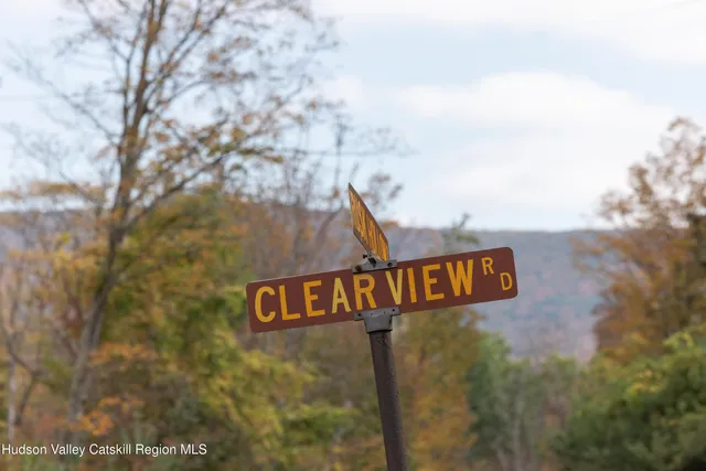 a view of a mountain in the distance