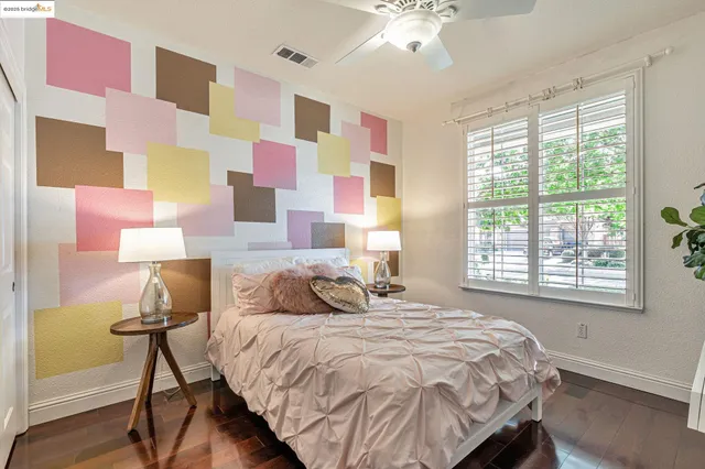 a view of a garage with rack and bicycle