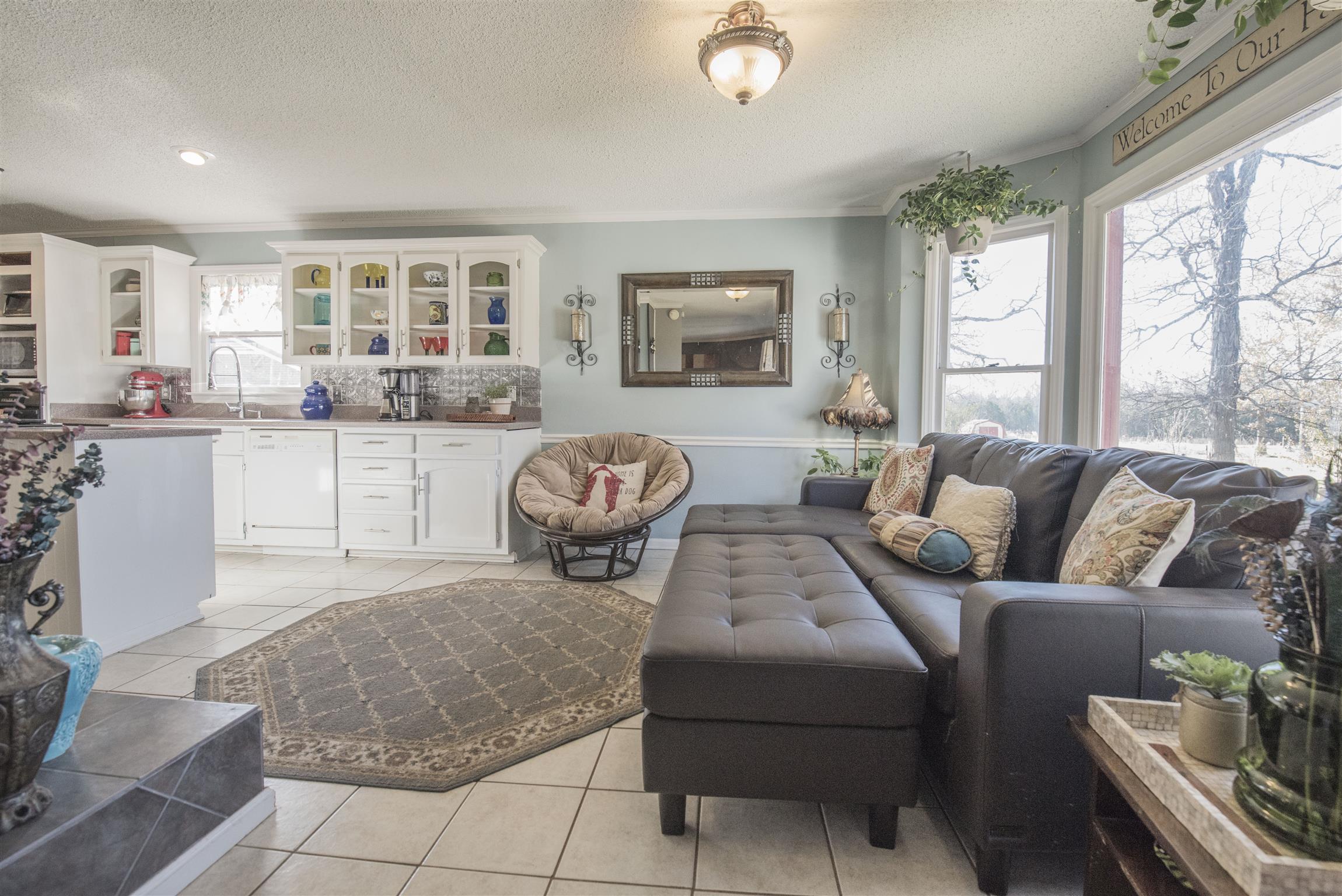 Gathering Area off Kitchen w/Lots of Natural Light