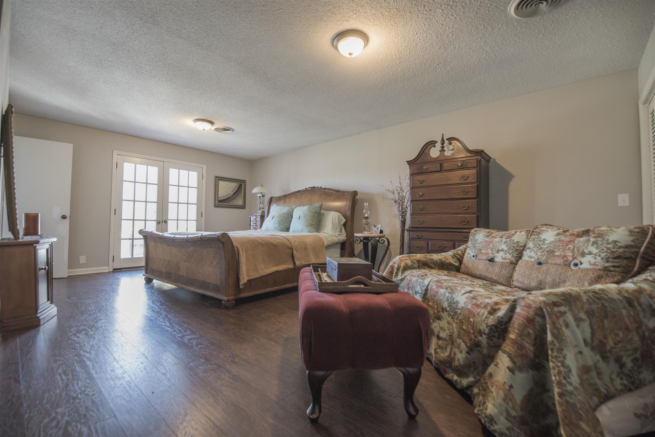 Private Master Suite with Rear Deck Entry