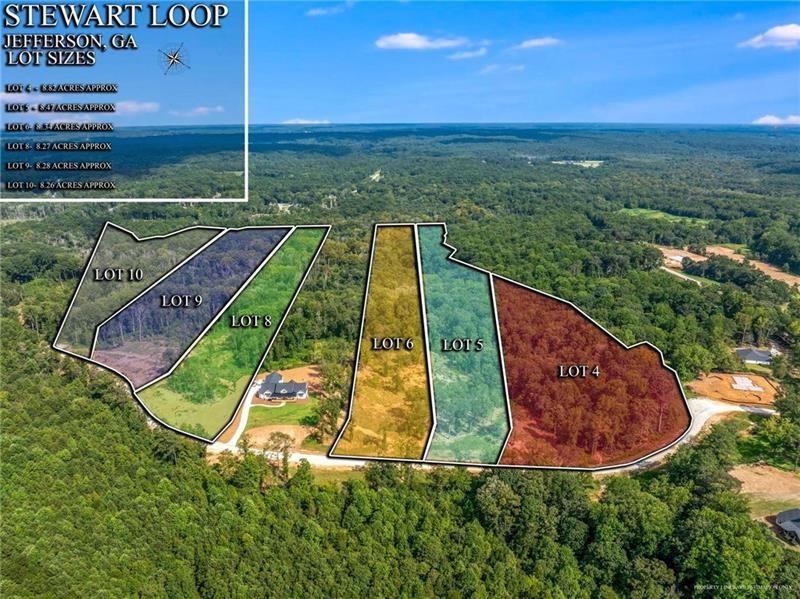 Lot 4 Stewart Loop Commerce, GA 30529 - Photo 2 of 12 an aerial view of a house