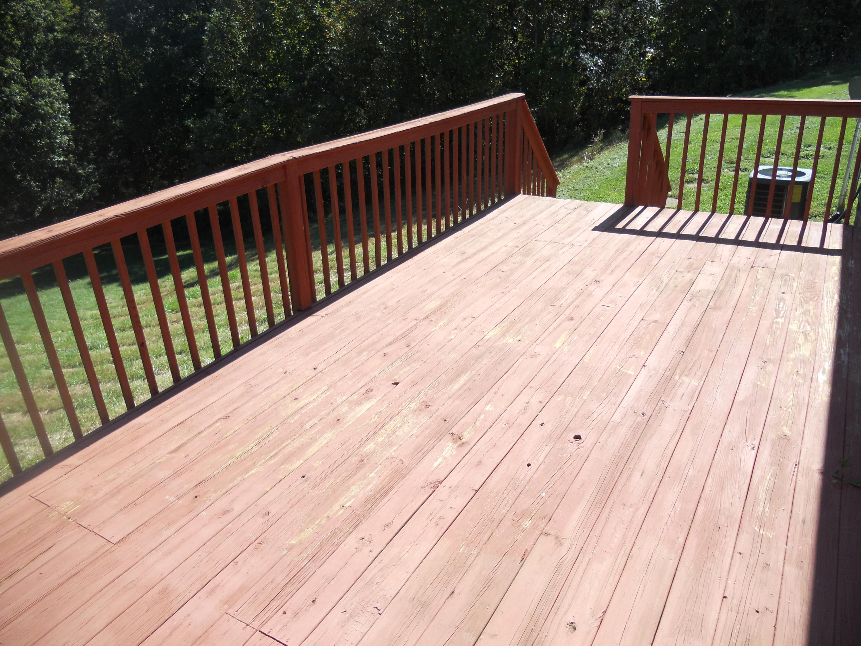1504 Turner Branch Road Goodview, VA 24095 - Photo 47 of 64 a balcony with wooden floor
