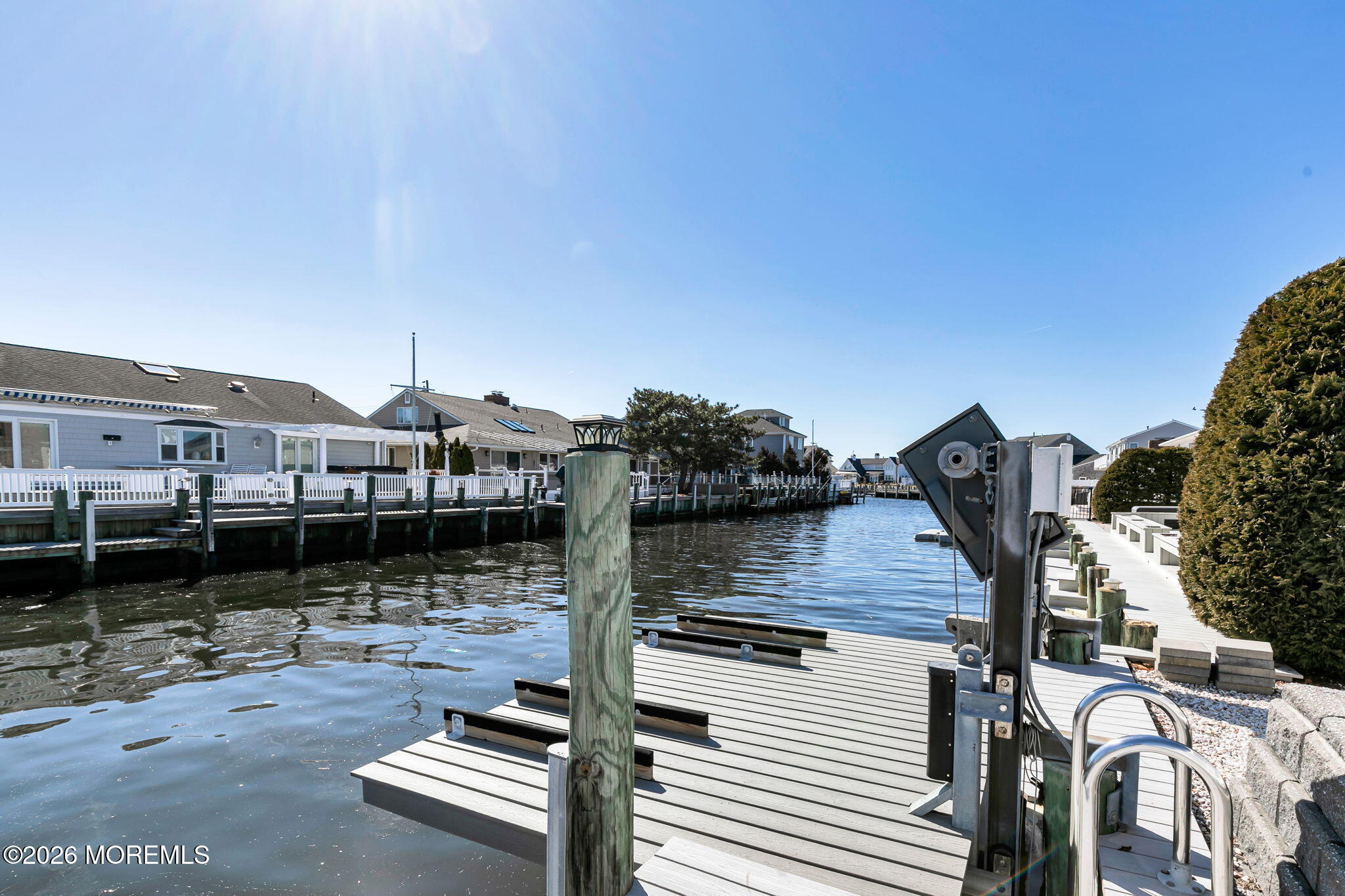 327 Tide Pond Road Mantoloking, NJ 08738 - Photo 38 of 44 Boat lift