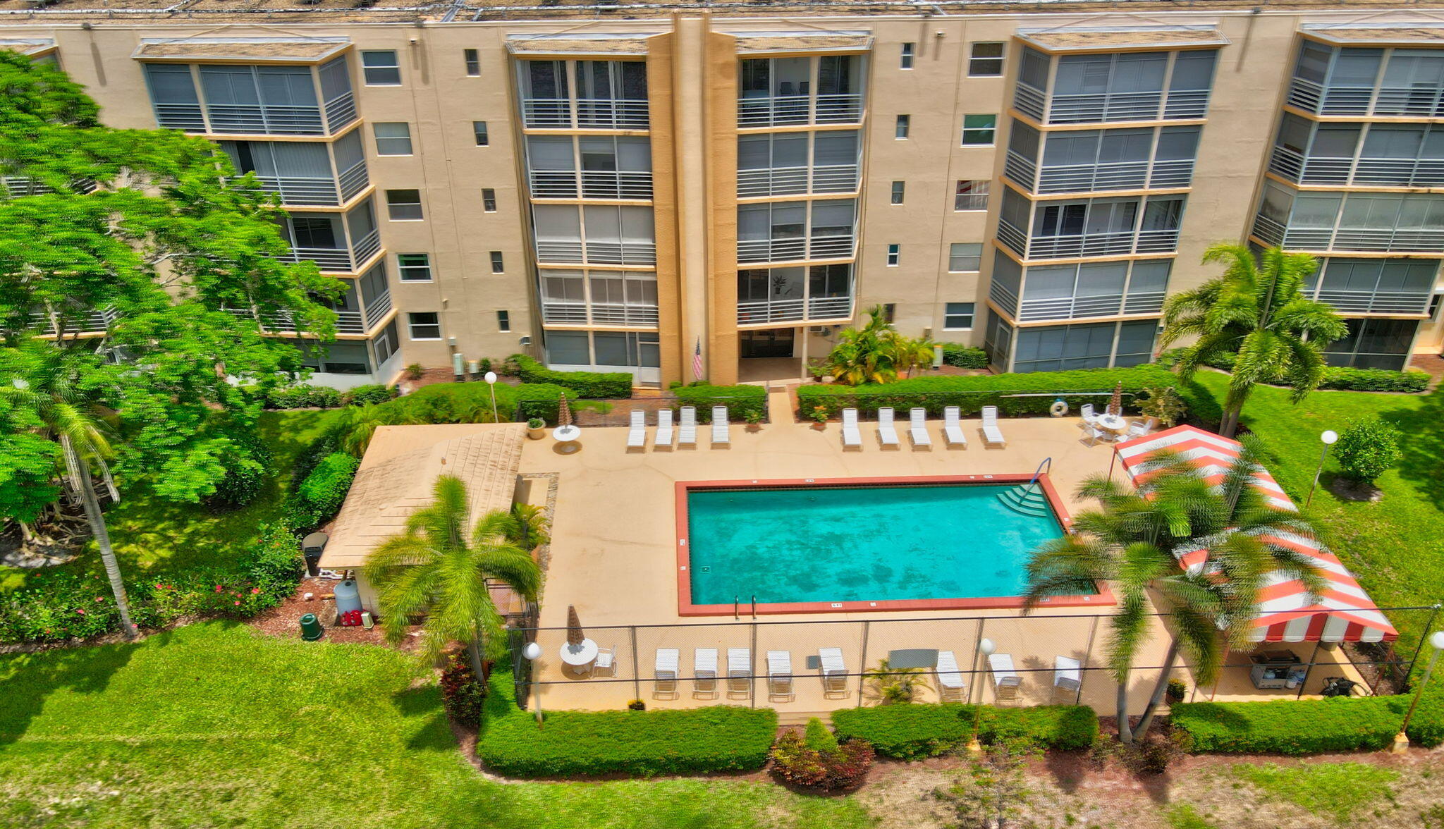 6461 Northwest 2nd Avenue, Unit 516 Boca Raton, FL 33487 - Photo 36 of 43 Aerial/pool