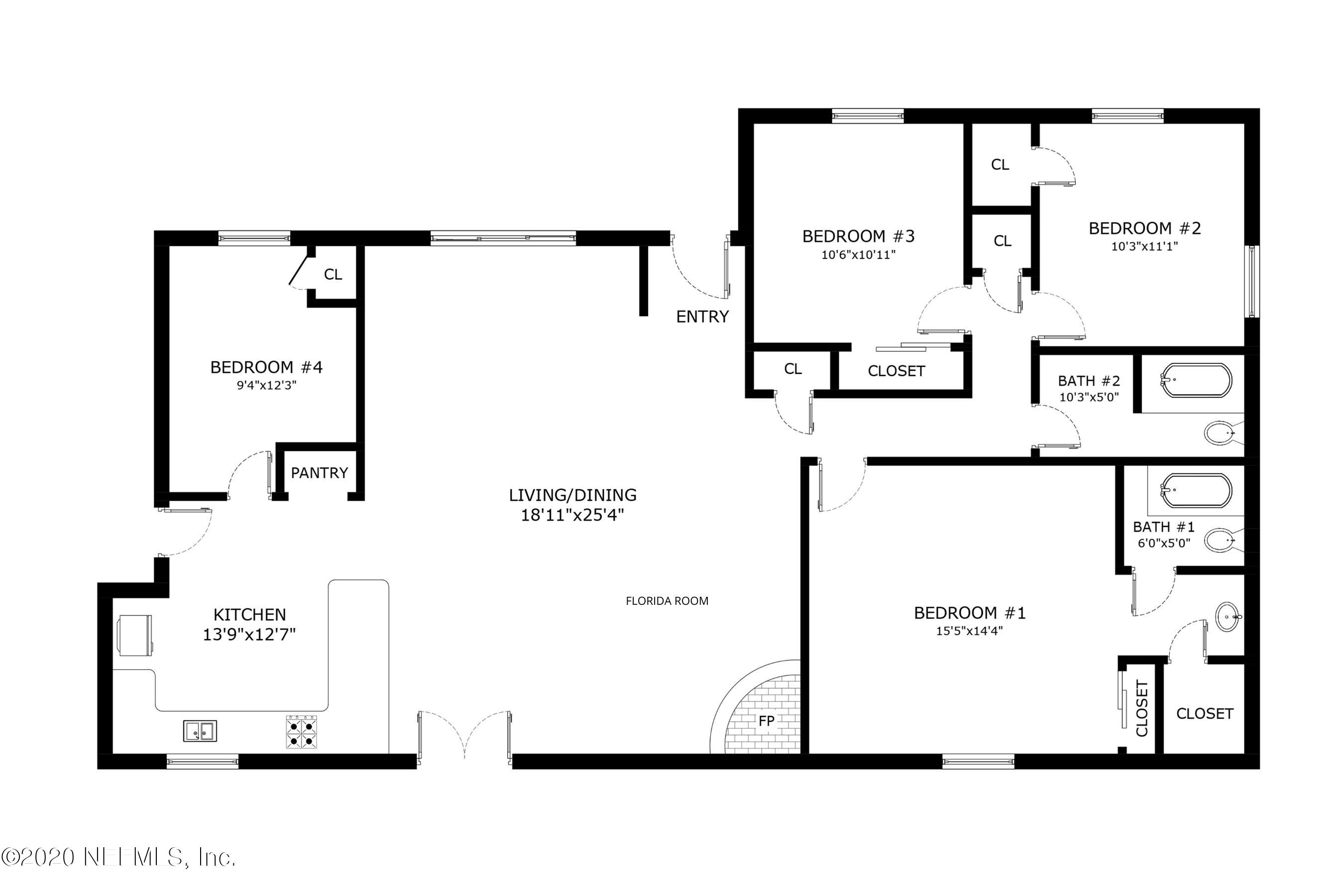 11620 Old Kings Road Jacksonville, FL 32219 - Photo 34 of 34 34 Floor Plan