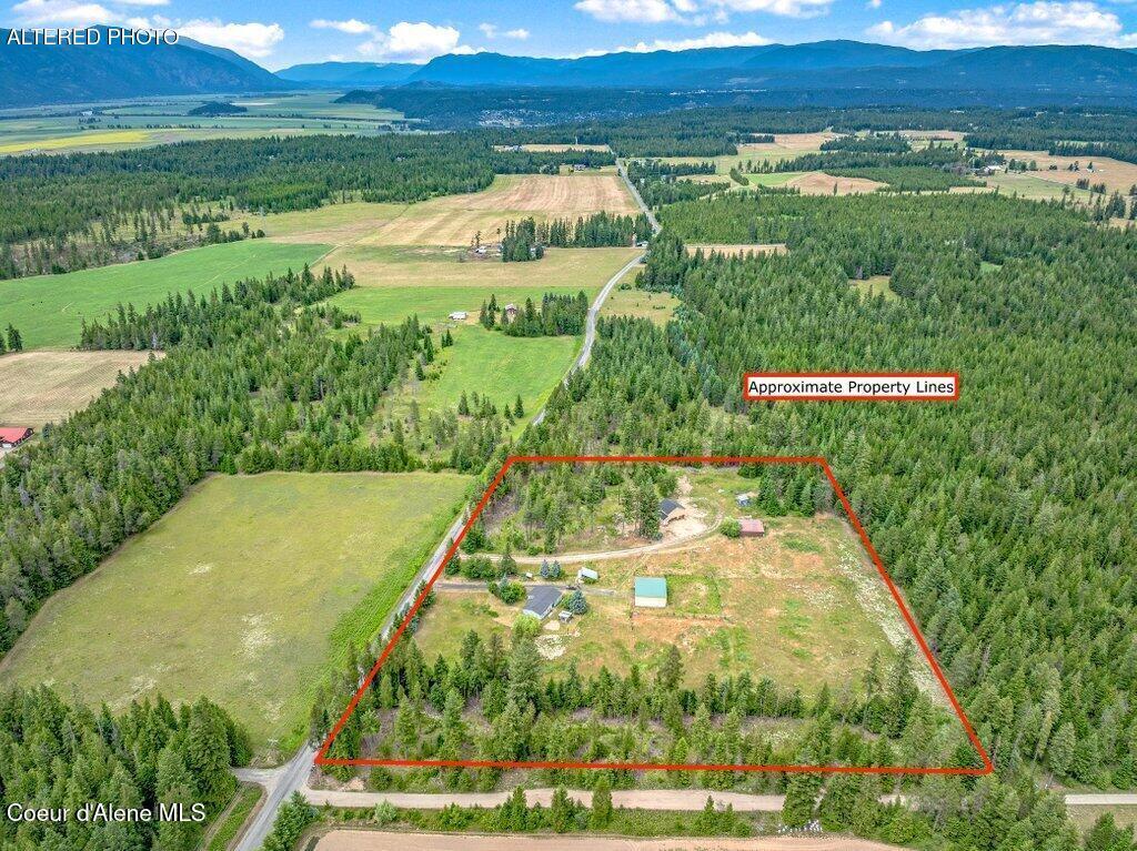 Aerial of the 9.13 acres