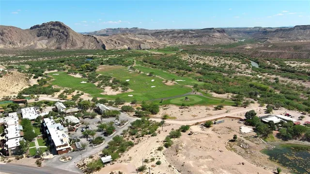 a view of a lush green hillside and houses