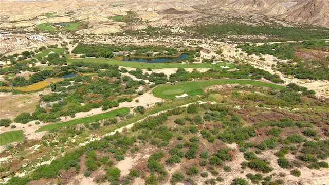 a view of city with green space