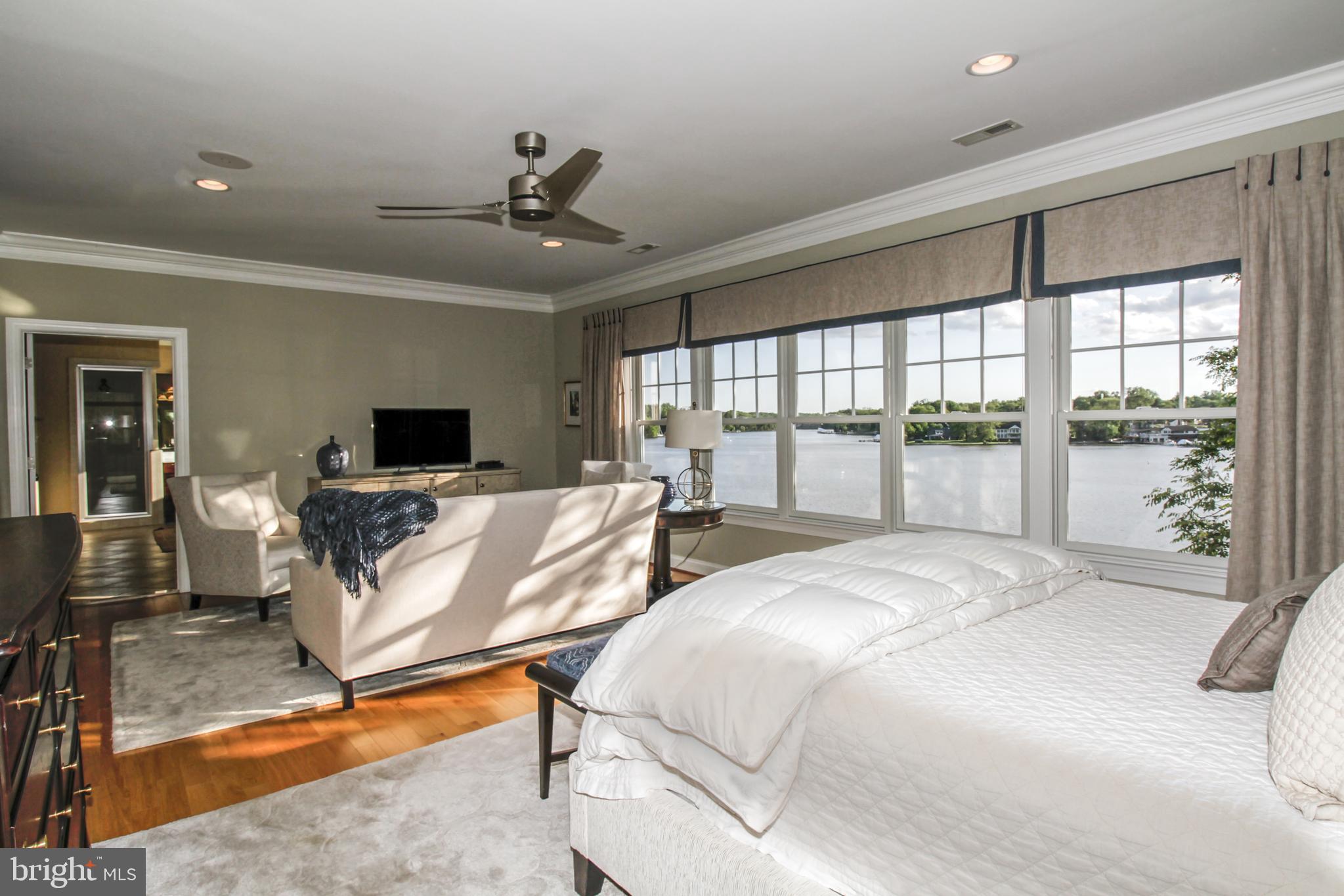 2996 Friends Road Annapolis, MD 21401 - Photo 26 of 52 Primary bedroom with amazing views