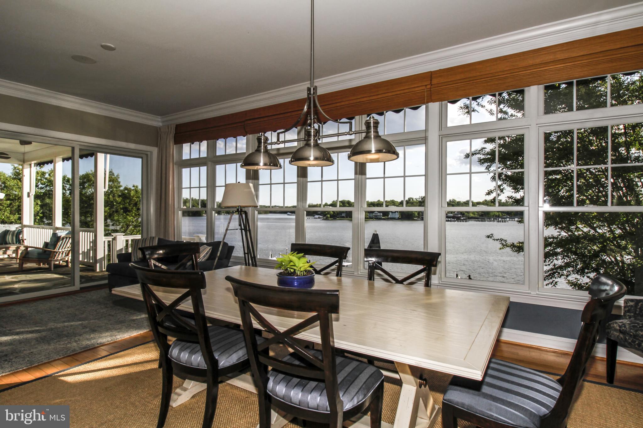 2996 Friends Road Annapolis, MD 21401 - Photo 9 of 52 Dining with a view