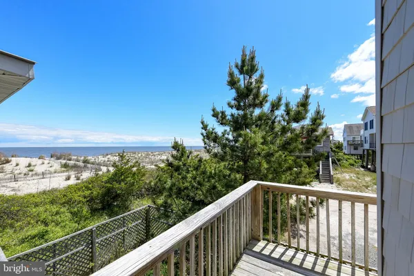 a view of outside space and ocean view