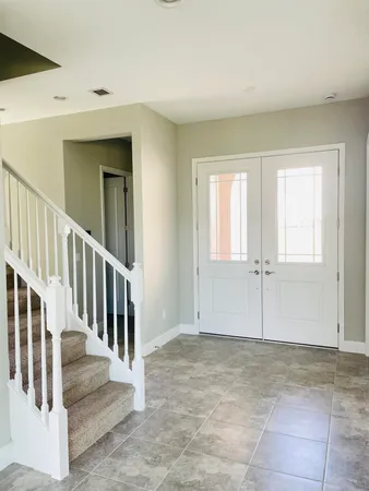 a view of an entryway door