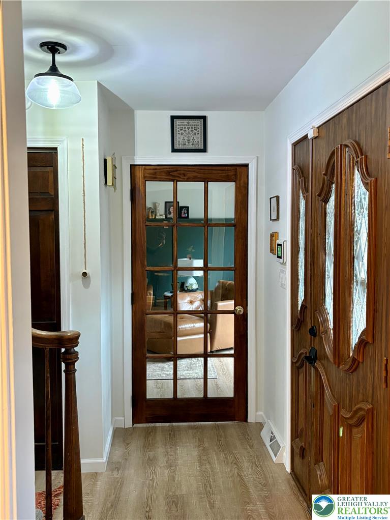 375 Georgetown Road Nazareth, PA 18064 - Photo 4 of 21 wooden floor and windows in a room