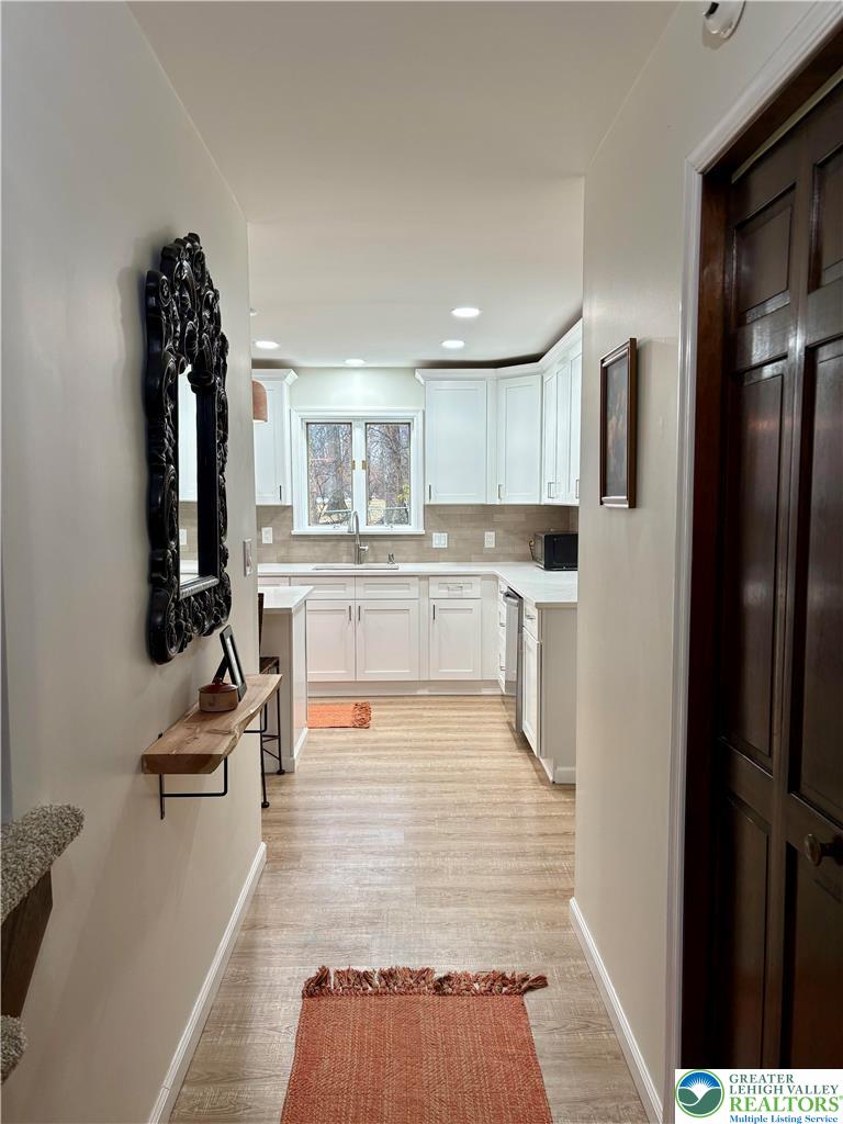 375 Georgetown Road Nazareth, PA 18064 - Photo 5 of 21 a kitchen with stainless steel appliances granite countertop a refrigerator and a sink