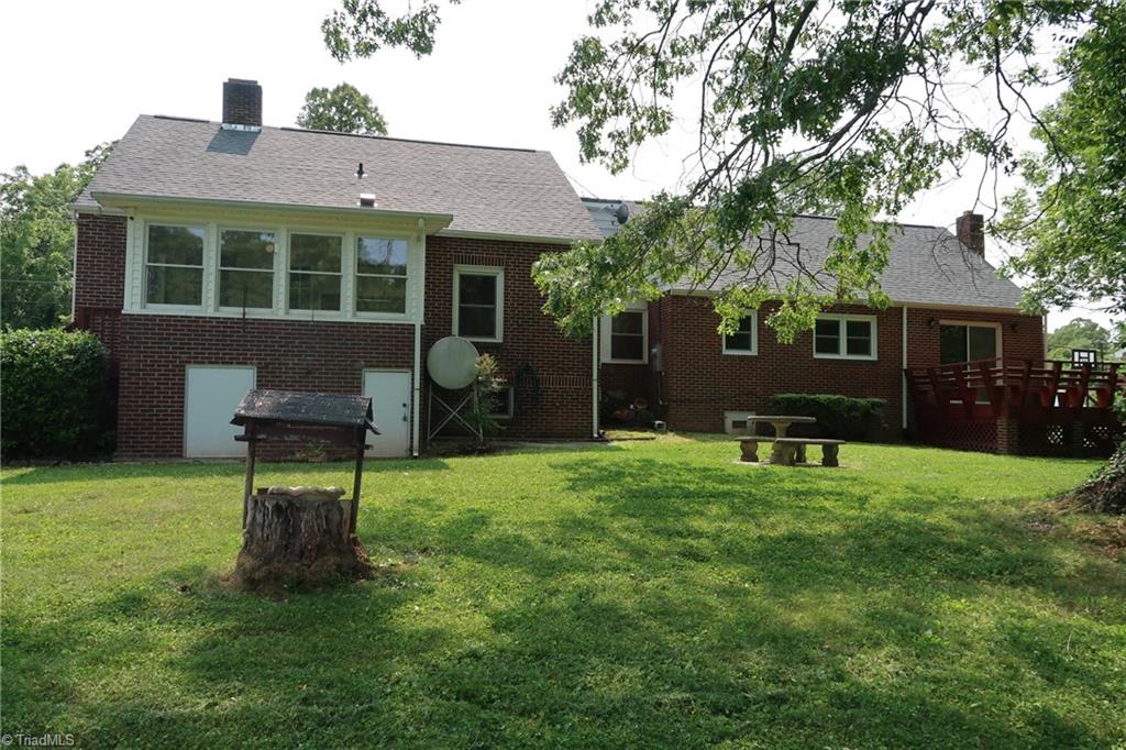 House - Back view