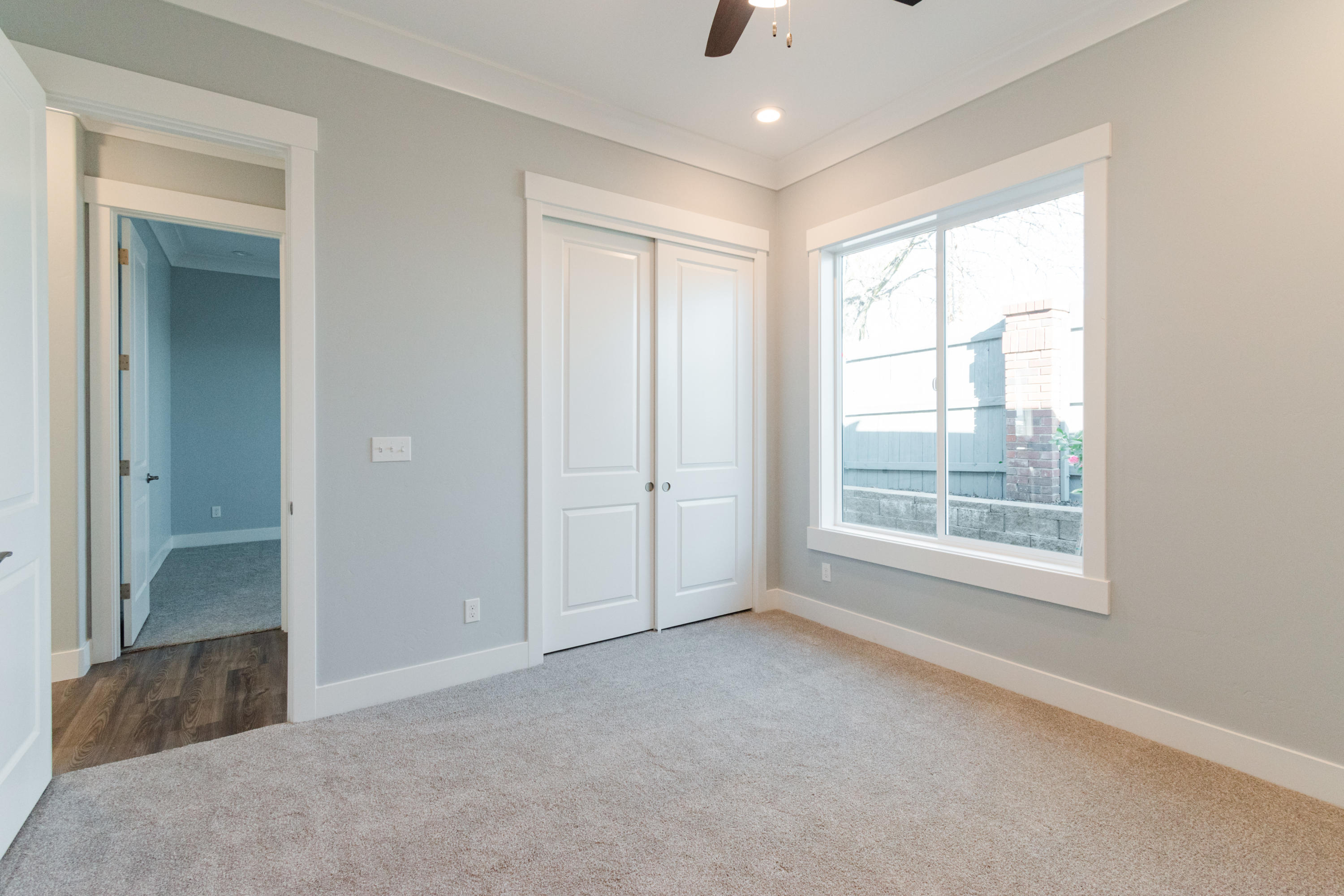 808 River Bend Road Redding, CA 96003 - Photo 29 of 43 a view of an empty room with a window
