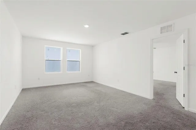 a view of empty room