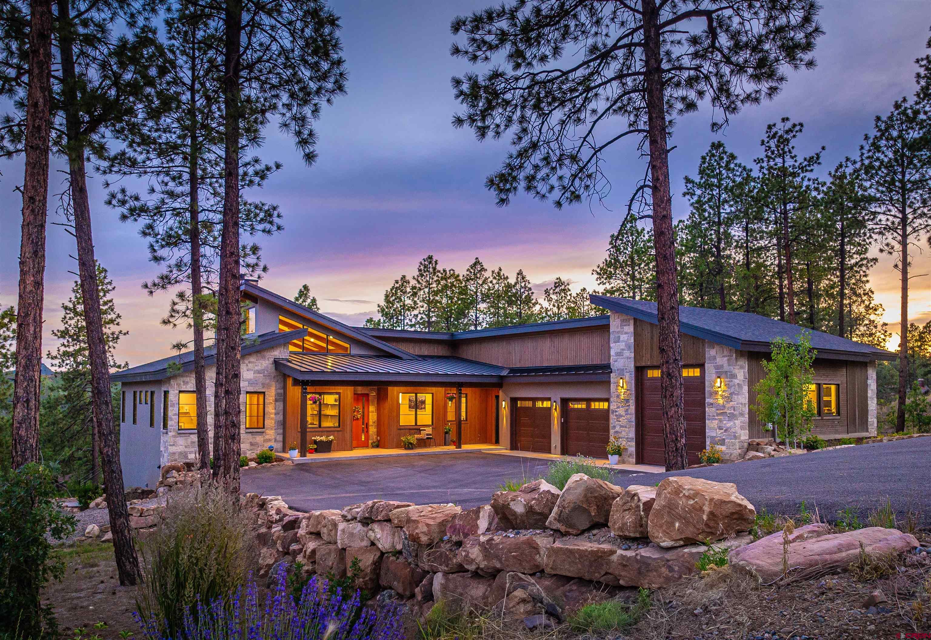 26 Boulder View Drive Durango, CO 81301 - Photo 2 of 45 a view of a house with a yard