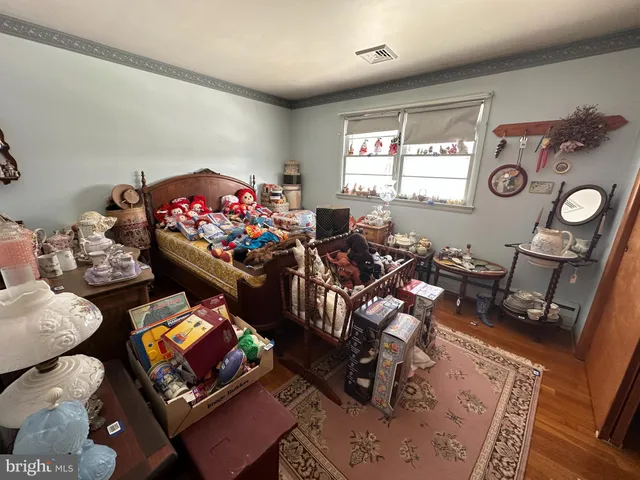 a view of a chairs in a room