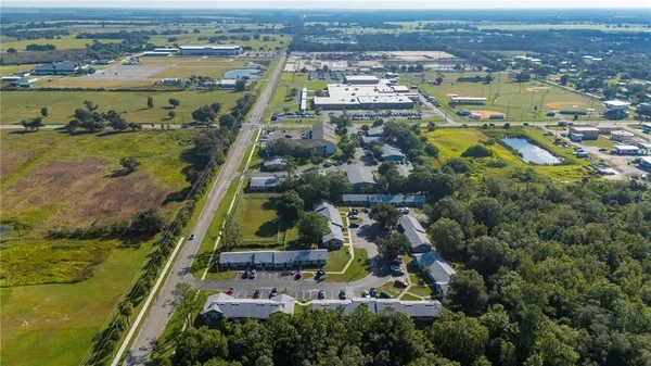 a view of a city with an ocean