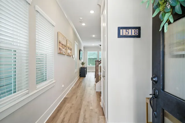 a view of a entryway door front of house