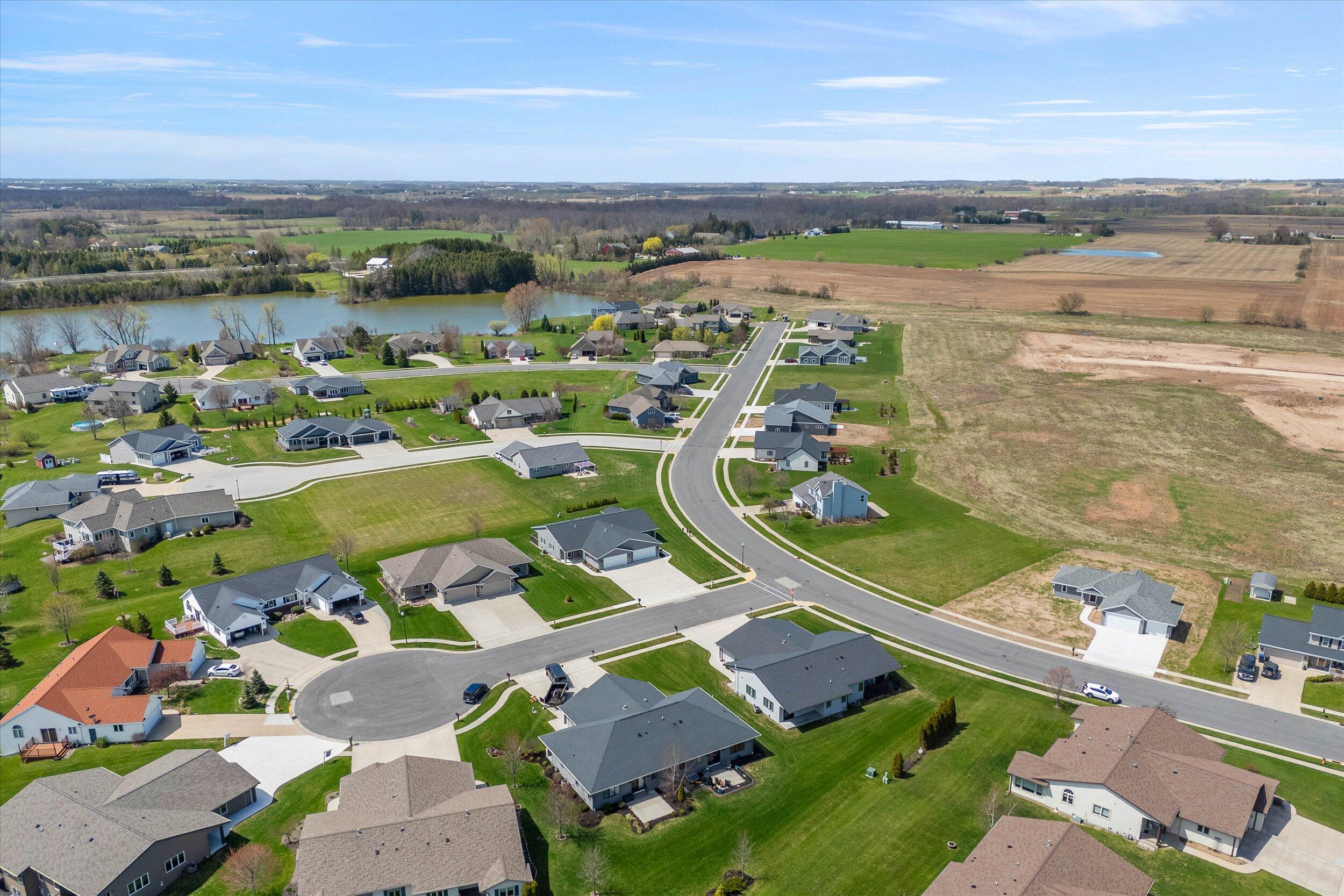 140 Sunrise Court Cedar Grove, WI 53013 - Photo 41 of 49 39-Aerial