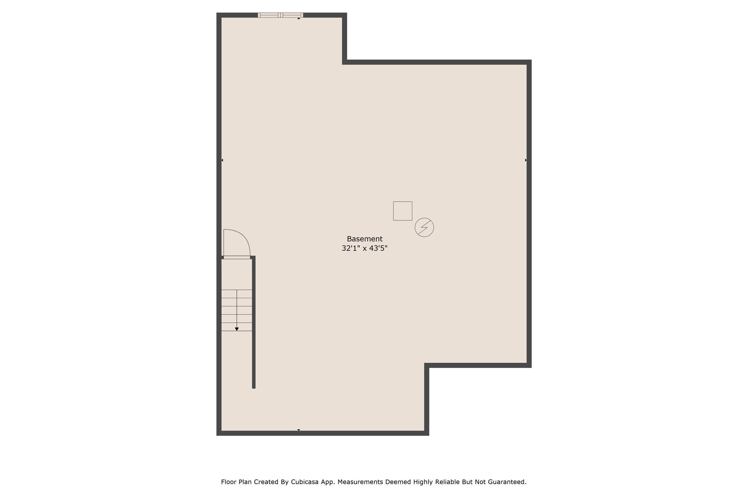 140 Sunrise Court Cedar Grove, WI 53013 - Photo 46 of 49 01-Lower Level w_ Dimensions