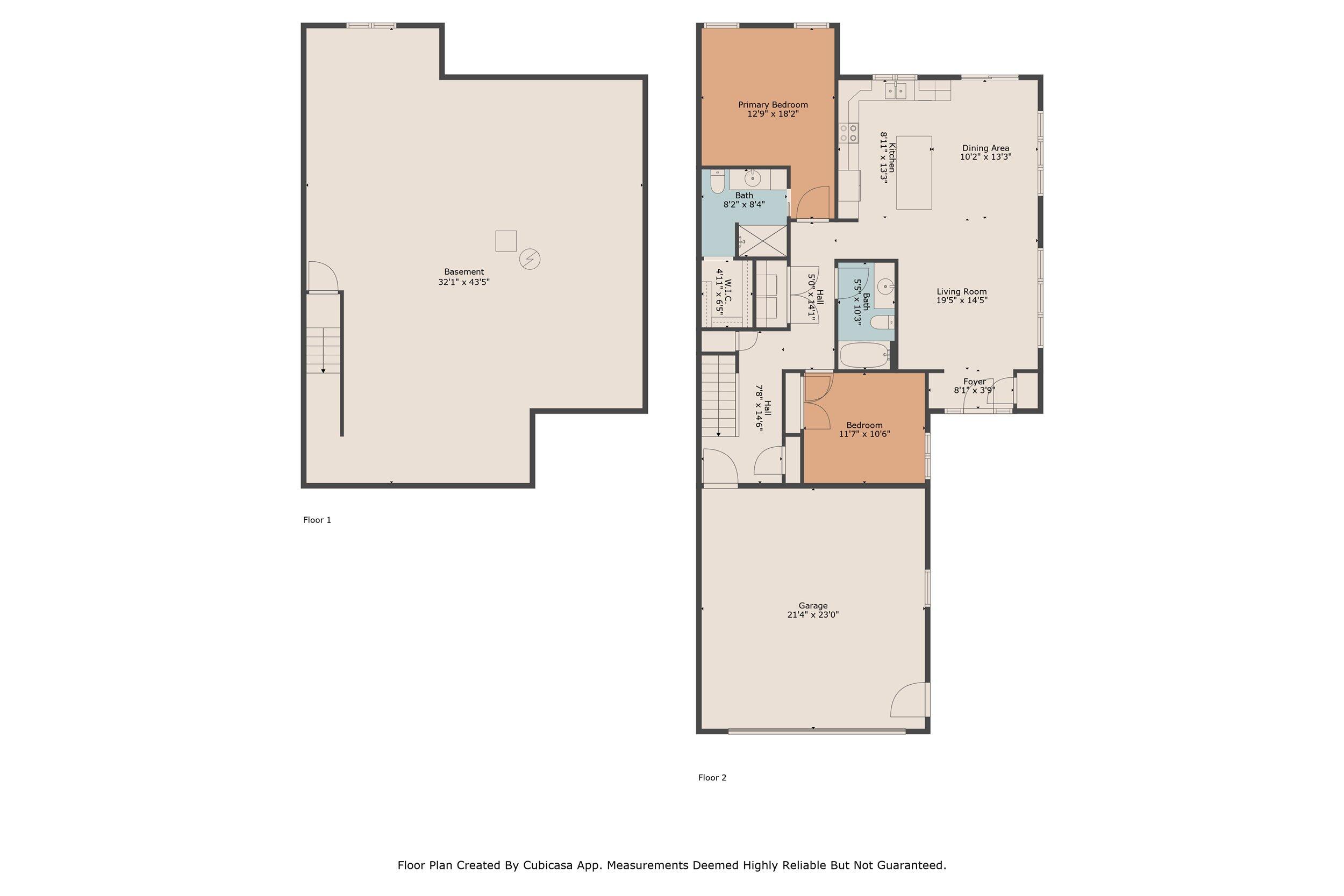 140 Sunrise Court Cedar Grove, WI 53013 - Photo 48 of 49 03-All Levels w_ Dimensions