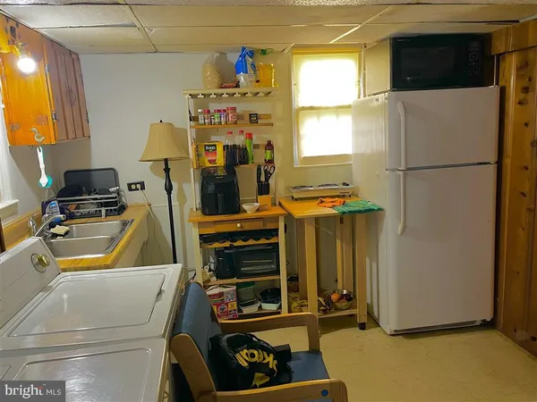 a room with storage and utility