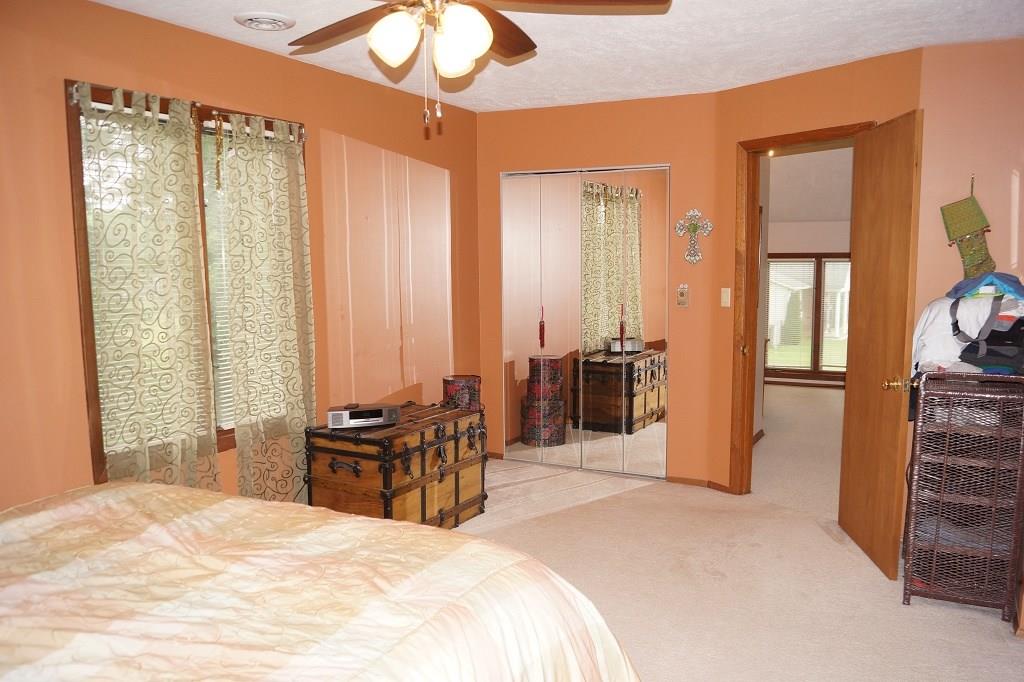 152 Reiber Road Renfrew, PA 16053 - Photo 16 of 25 The master bedroom with one large closet and a walk-in closet as well.