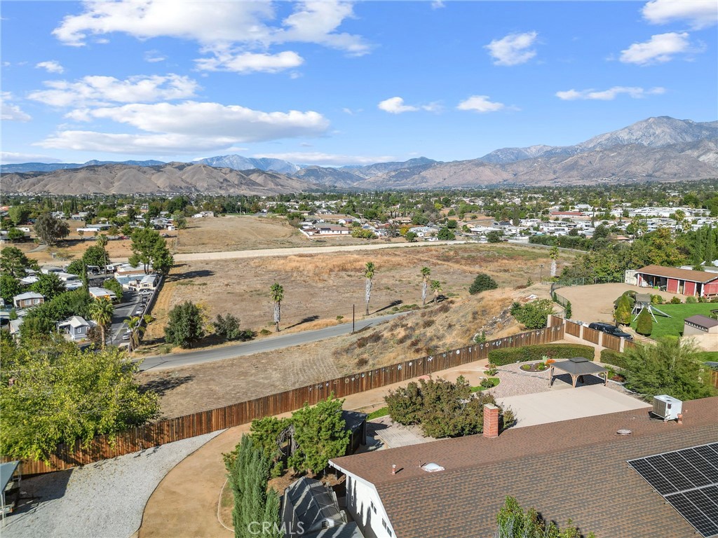 13346 Rimview Court Yucaipa, CA 92399 - Photo 50 of 60 an aerial view of ocean and residential houses with outdoor space