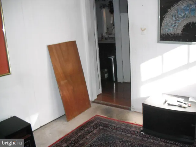 a close view of water heater room