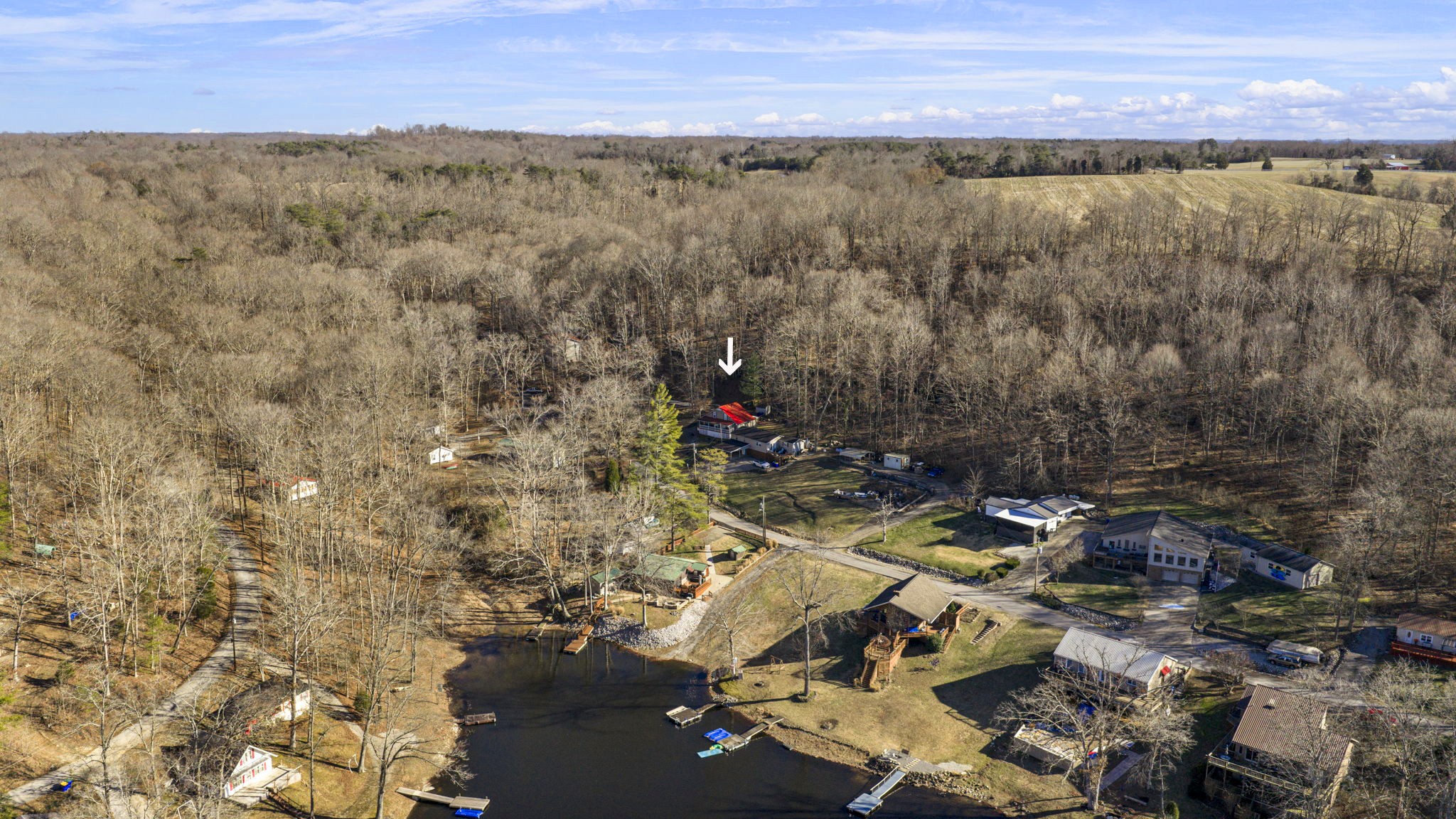 419 Jackie Dukes Road Lewisburg, KY 42256 - Photo 47 of 55 an aerial view of residential house with outdoor space