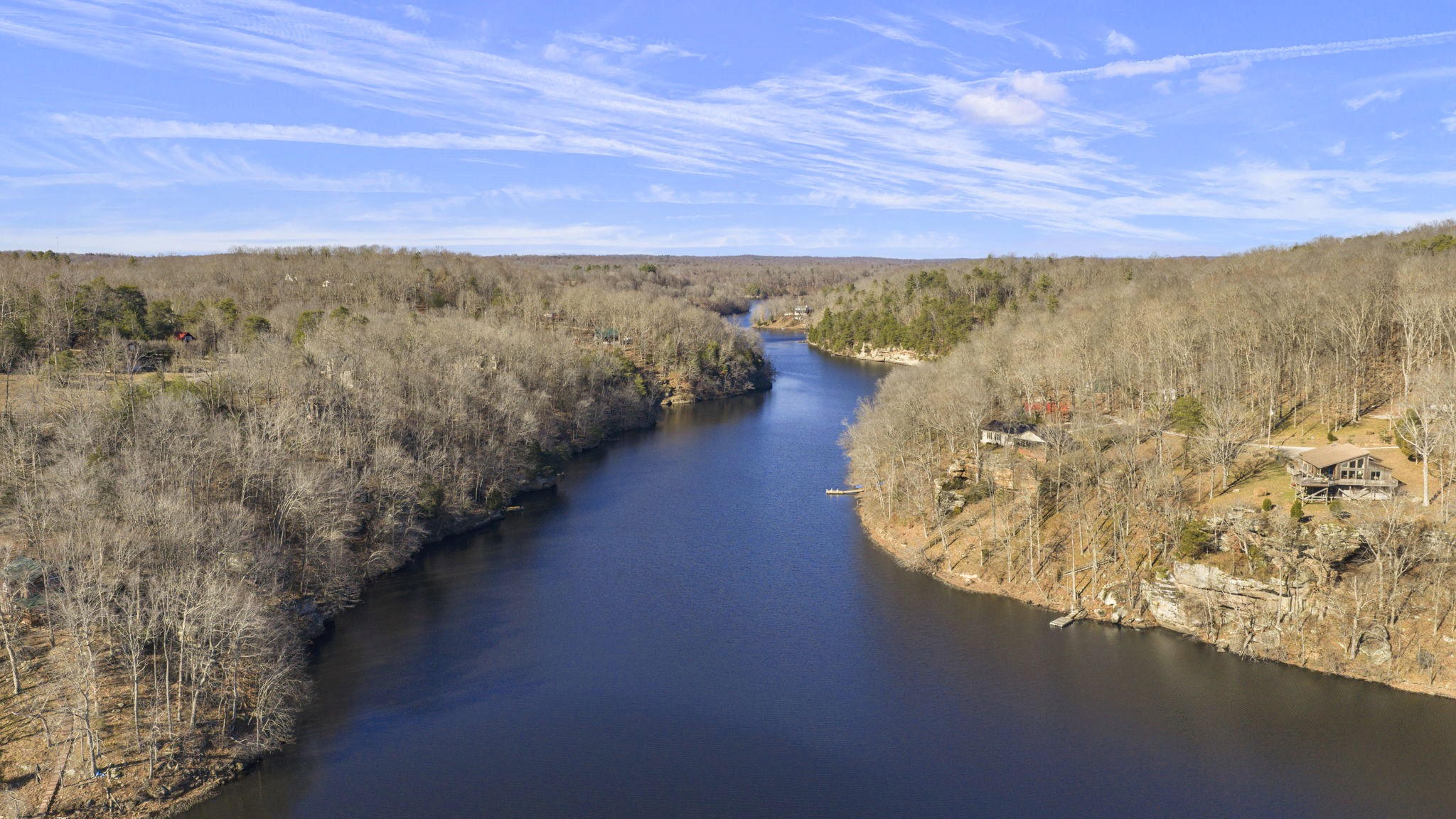 419 Jackie Dukes Road Lewisburg, KY 42256 - Photo 52 of 55 a view of a lake with a mountain in the background