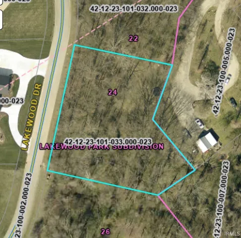 $35,000 | Lot 24 Lakewood, Vincennes, IN 47591