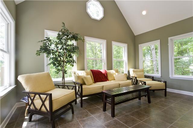 172 Ingman Cliff Road Tracy City, TN 37387 - Photo 6 of 18 Sun porch on main level, great expansion space! - opens to great room, and to its own private deck with mountaintop views!