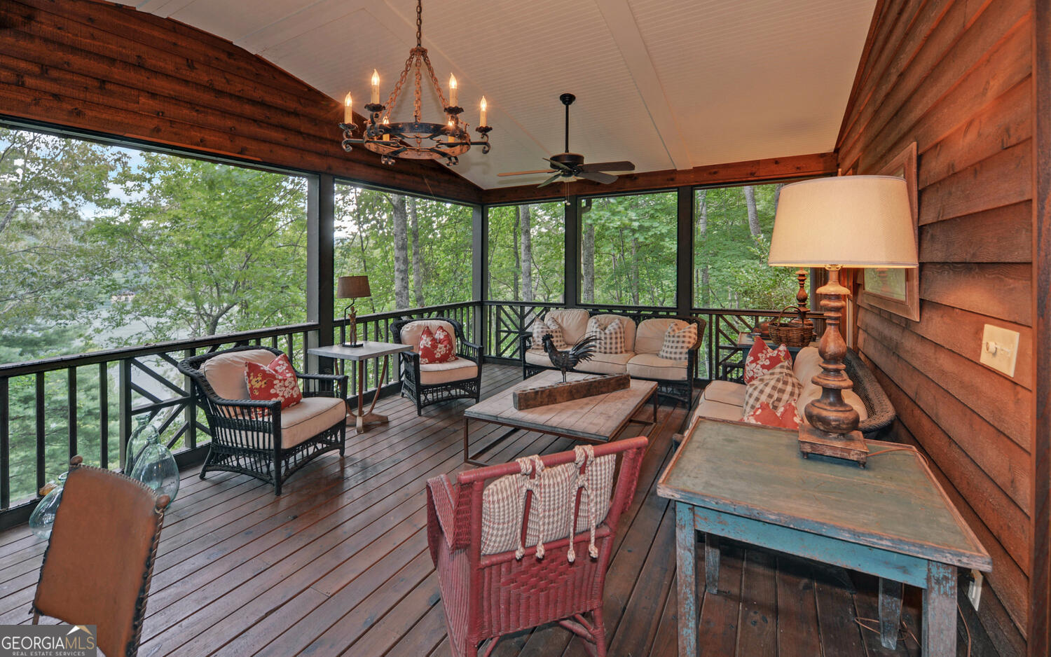 3540 Lake Rabun Road Lakemont, GA 30552 - Photo 20 of 81 a view of a patio with furniture