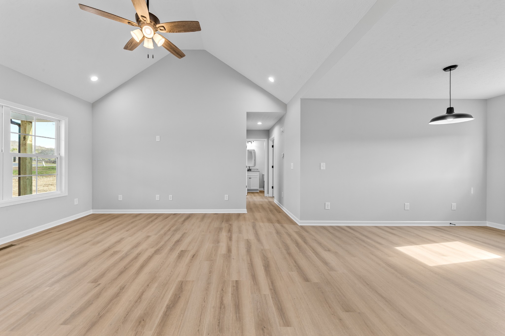 7 Orchard Cemetery Road Petersburg, TN 37144 - Photo 40 of 53 wooden floor in an empty room with a window