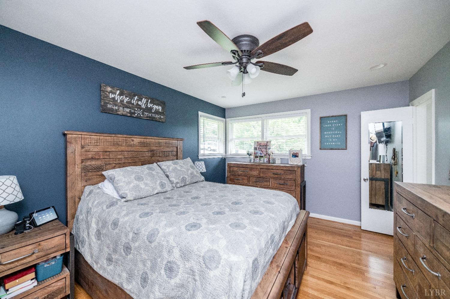 1129 Rugby Road Lynchburg, VA 24503 - Photo 26 of 56 Master Bedroom is large and has an ensuite half bath