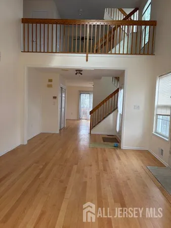 a view of entryway with stairs