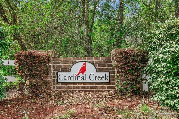 a view of a sign of a park