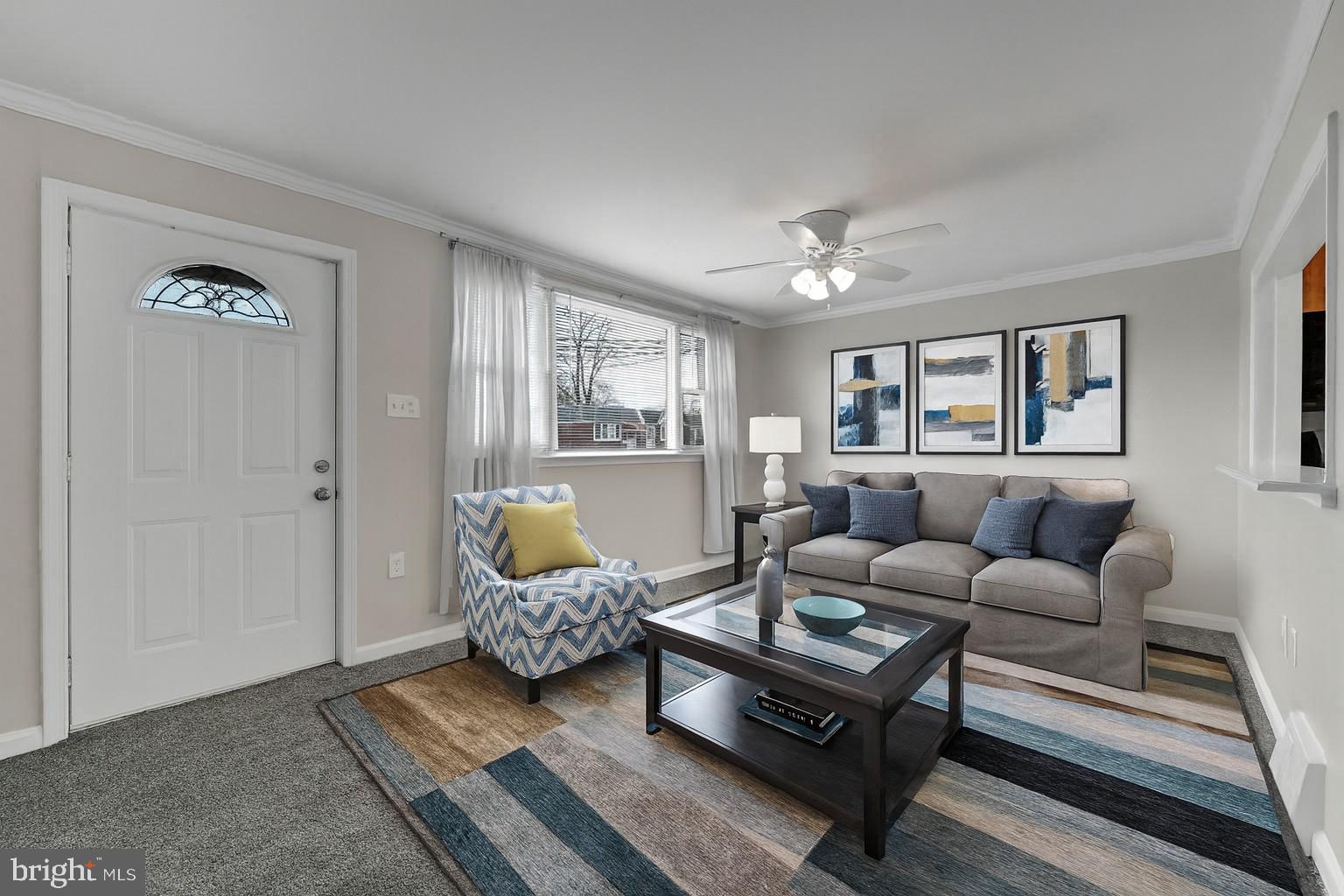 204 Ridley Avenue Folsom, PA 19033 - Photo 5 of 30 a living room with furniture and a window