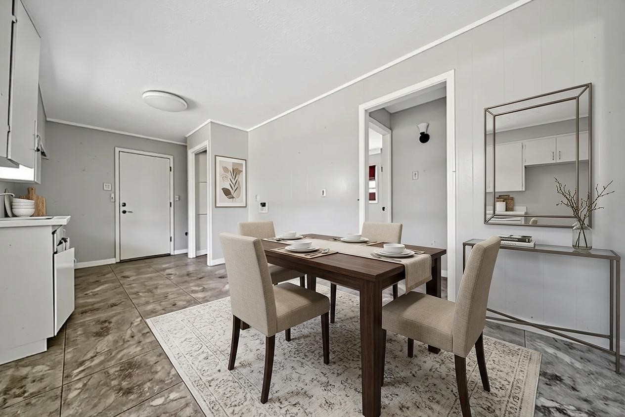 2310 Kabee Street Houston, TX 77020 - Photo 6 of 12 virtually staged kitchen/dining room