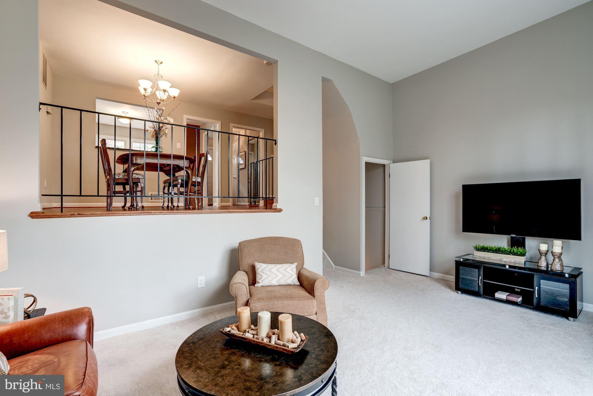 2444 Alsop Court Reston, VA 20191 - Photo 13 of 27 LIVING ROOM OPEN TO DINING ROOM