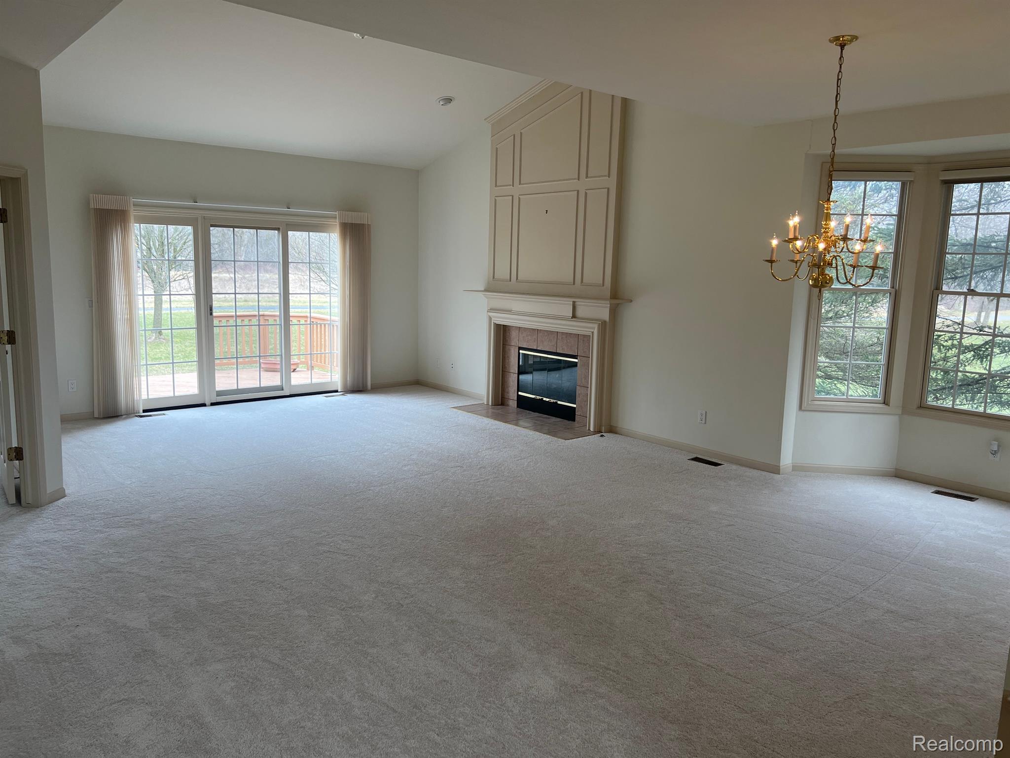 1643 Boulder Court Rochester, MI 48306 - Photo 6 of 52 Living room open to dining area