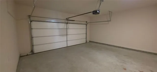 a view of a room with an empty space