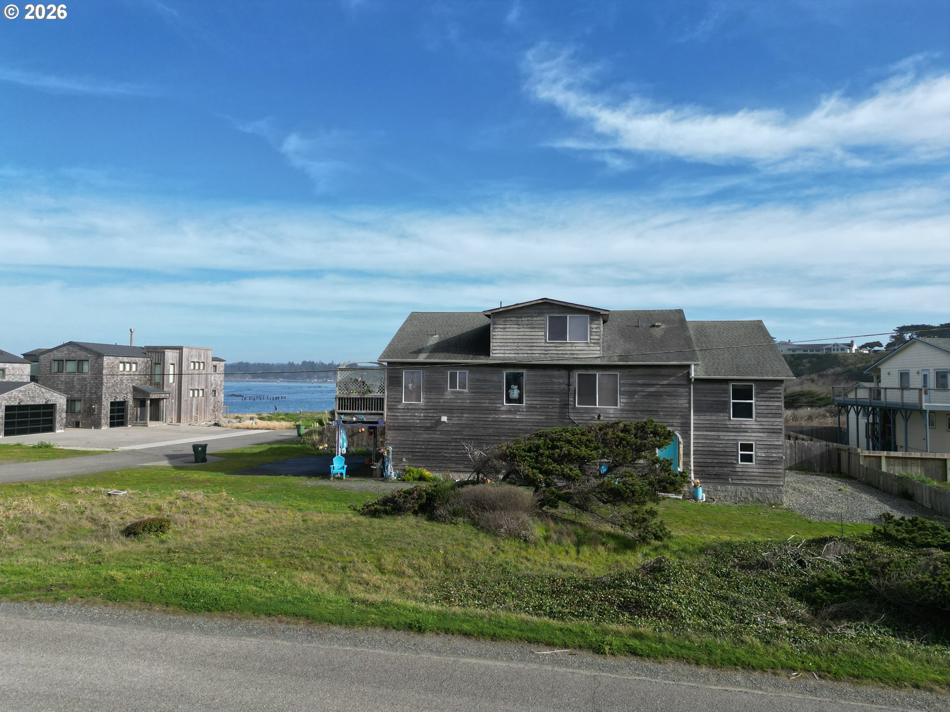 Secorner Lincoln 3rd Street Southwest Bandon, OR 97411 - Photo 2 of 10 an aerial view of a house