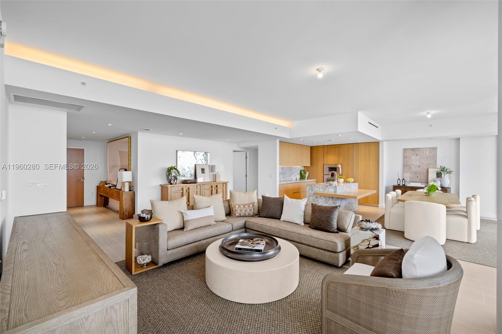 500 Alton Road, Unit 2203 Miami Beach, FL 33139 - Photo 26 of 36 a living room with furniture and a couch