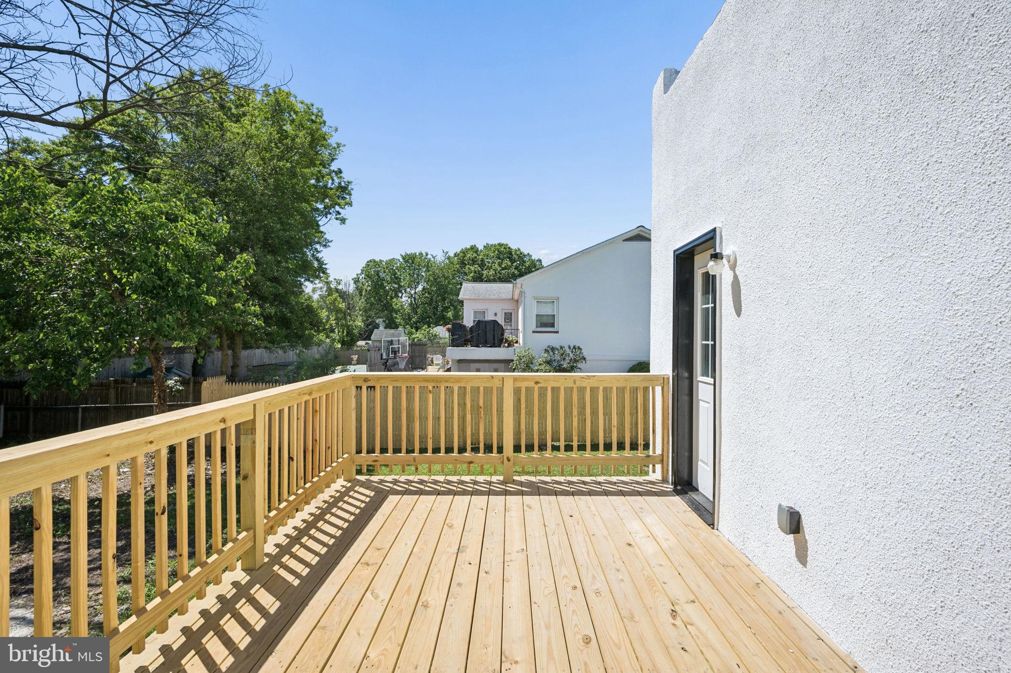 517 Valcour Road Baltimore, MD 21228 - Photo 45 of 47 a view of balcony with wooden floor